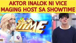 BAGUHANG AKTOR INALOK MAGING HOST NG ITS SHOWTIME!