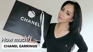 HOW MUCH ARE CHANEL EARRINGS?