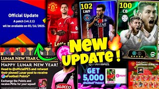 Finally New Ambassador \u0026 Premium Packs, New Update v4.2.1 \u0026 New Campaign In eFootball 2025 Mobile 🔥