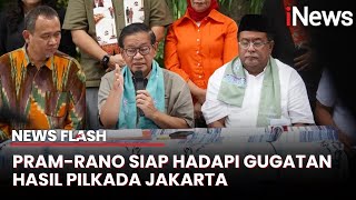 [FULL] Pihak Pramono-Rano Ngaku Siap Jika Paslon Lain Gugat Pilkada Jakarta ke MK