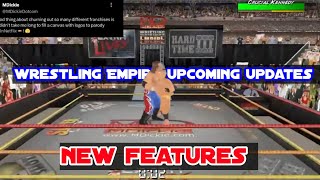 Wrestling Empire New update - New features