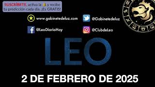 Horóscopo Diario - Leo - 2 de Febrero de 2025.