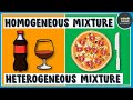 Homogeneous And Heterogeneous Mixture | Chemistry