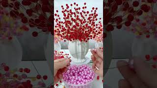 Handmade diy beads flowers #handmade #diy #gift #beads #handmadegifts #diybeads #flowers #homedecor