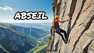 English Vocabulary: abseil (noun)