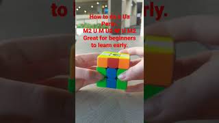 How To Do A Ua Perm On A 3x3 Rubik's Cube: Easy Algorithm for cubing.