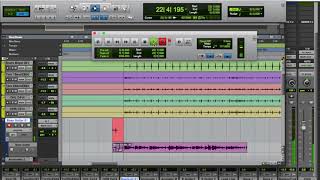 Working with Pro Tools - Playlist Record and Comping