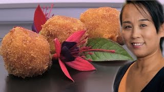 Bacon \u0026 Cheese Croquettes (Chinese Style Cooking Recipe)