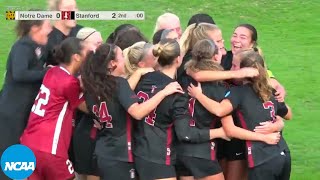 Stanford beats Notre Dame to advance to 2024 Women's College Cup