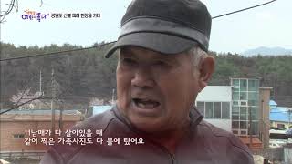 강원도 산불 재난 피해 현장을 가다 [아침이 좋다] 20190408