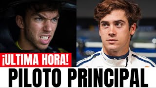 🚨 ¡ULTIMA HORA! ALPINE SUTITUYE A GASLY POR COLAPINTO COMO PILOTO PRINCIPAL 😱