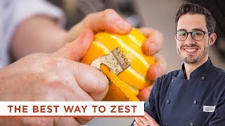 Citrus Tips: The Best Way to Zest