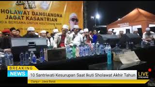 Puluhan Santri di Cianjur Kesurupan