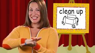 clean up