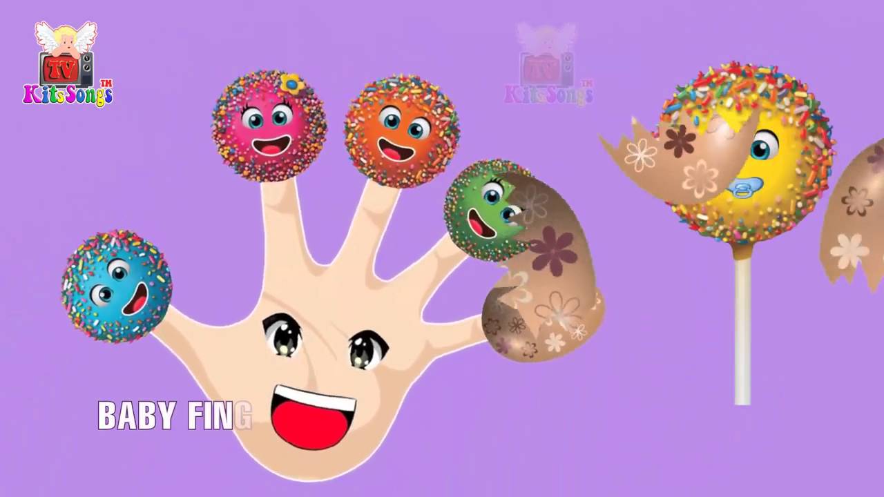 Cake Pop Finger Family Collection / Nursery Rhymes For Children / Kids ...