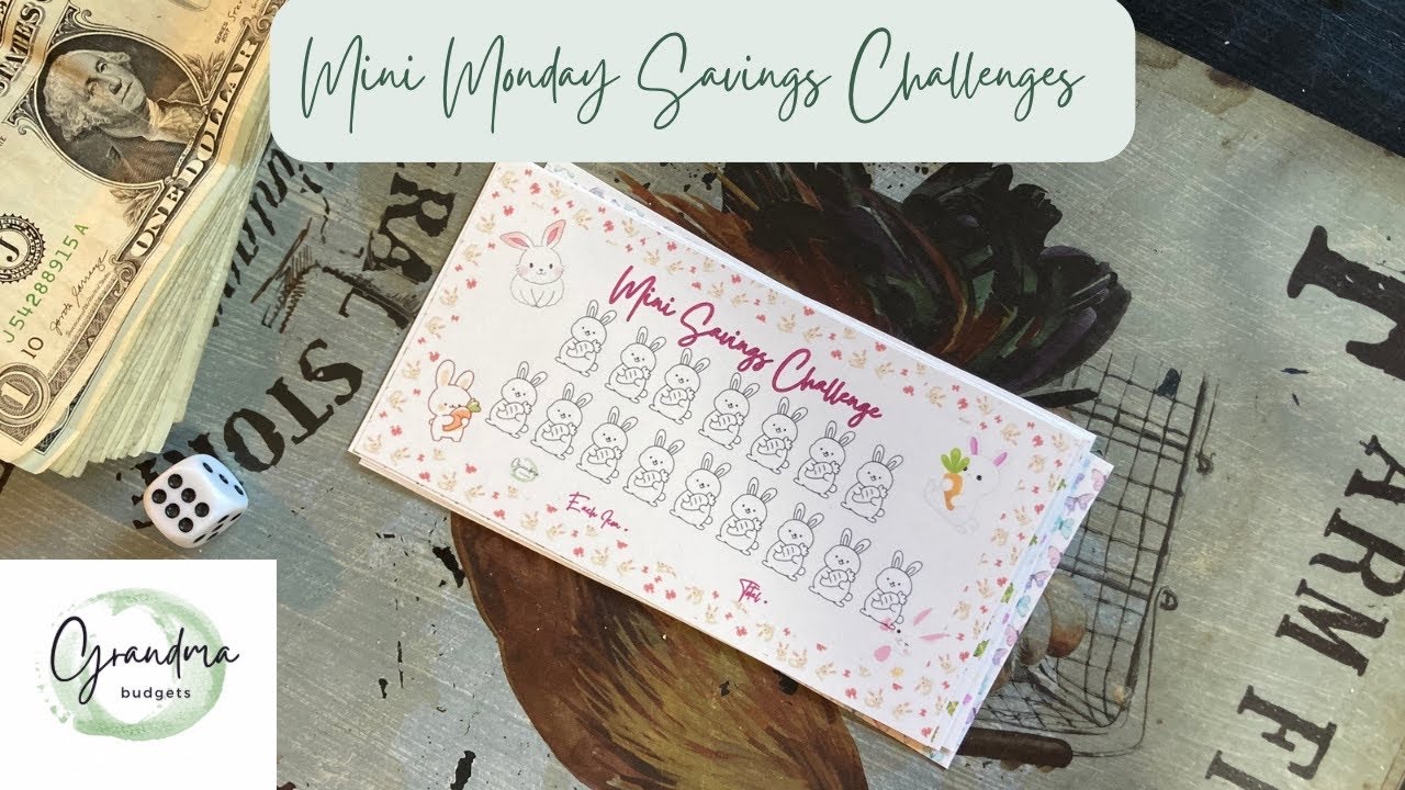 Mini Monday Savings Challenges Youtube
