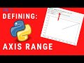 Customising Line Graph with Axis Range | Python for Kids