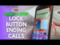 How To Stop Side Lock Button From Ending Calls On iPhone