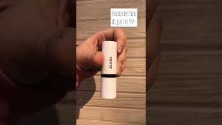 Zudio lipstick swatch Shade- oh so nude #zudio #shorts #foryou #zudiohaul #lipstickswatch #ytshorts