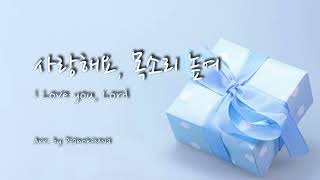 [찬양/CCM_#120 - 30분 한 곡 듣기] 사랑해요 목소리 높여(I love you, Lord) - PianoKiMNa Piano ver.