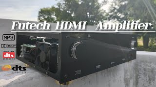 Futech Ft003 HDMI Amplifier Support Dolby,DD,PCM Audio / Optical/ HDMI/COAXIAL INPUTS