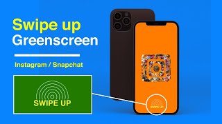 Instagram story/Snapchat swipe up greenscreen Version 15 | | Boring Graphics