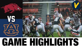 Arkansas vs #13 Auburn Highlights | Week 6 College Football Highlights | 2020 College Football