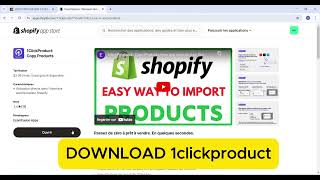 How to Import Products from eBay to Shopify FAST \u0026 EASY Using 1Click Product Tool 2025