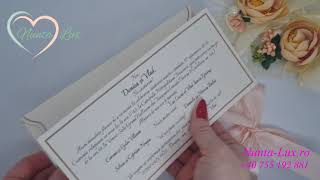 Invitatie nunta cod 17041 💌 Invitatii Nunta Deosebite 💝 Modele Invitatii de Nunta-Lux.ro