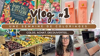 vlog 1, coloriages, avis matériel, balades...