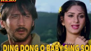 Ding Dong O Baby Sing Song | Hero | Jackie | Meenakshi | Anuradha Paudwal | Manhar | 80' Hindi Hits