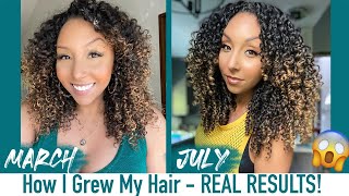 How I Grew My Hair - Real Results | BiancaReneeToday