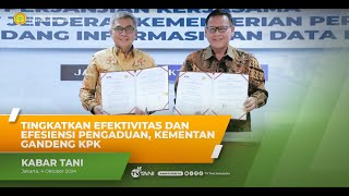 Terima 246 Laporan, Kementan Lakukan Kerja Sama dengan KPK RI