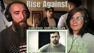 Rise Against - Hero Of War (REACTION) with my wife