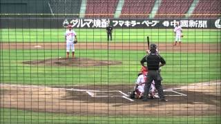 12/08/28 JABA広島大会決勝戦　広島東洋カープ対三菱重工広島　１回表