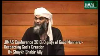 JIMAS Conference 2010: Dignity of Good Manners - Respect for God's Creation