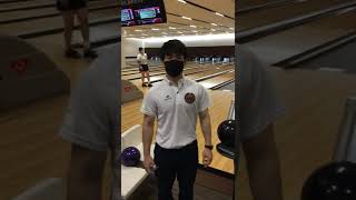 【The First Bowl】ボウリングナショナルチームが一発撮りストライクに挑戦　#德久恵大