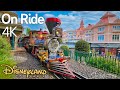 [4K] Disneyland Railroad - Full Tour  - Disneyland Paris