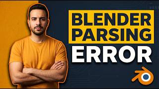 Blender Parsing Error Fix (Easy Guide)