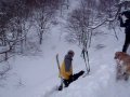 村山葉山 山形県 Ｎｏ.04南面01　継続パウダースキー　山スキー　2010.02.21