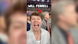 I sat next to Will Ferrell at the UCL Final ⚽