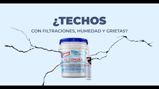 ¡Repara y Sella Techos con SILICONIZER en 2 simples pasos!