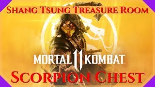 MK11 Krypt Scorpion Chest Location Shang Tsung's Throne Room