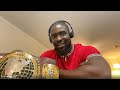 nxt north american champ oba femi talks wwe shot put nigeria school nil family triple h