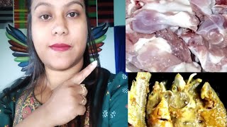 Axomiya Ami//Pressure Cooker  ত পানী নিদিয়াকৈ বনোৱা ছাগলী মাংস// Motton  Recipes in Assamese//