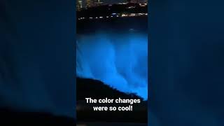 I almost fell over the rail!! Niagara Falls|🅿️O🅿️🅿️ING BLUE|unedited clip|