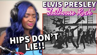 SHOCKING!! FIRST TIME REACTING TO | Elvis Presley - Jailhouse Rock M/V (SINGER REACTS)
