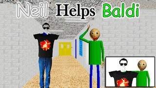 Neil Helps Baldi █ Baldi's Basics █