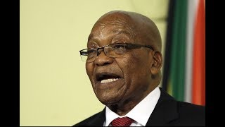 South African President Zuma announces resignation