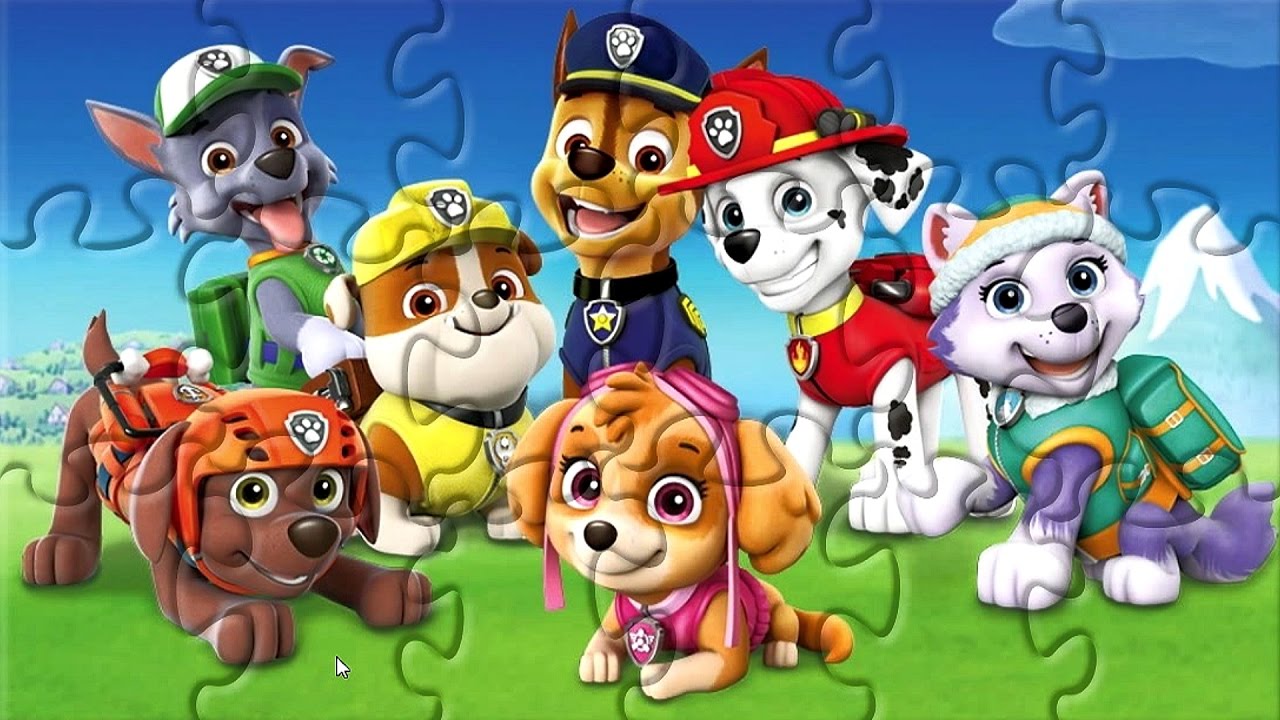 PAW PATROL | Online Puzzle Game For Children - YouTube